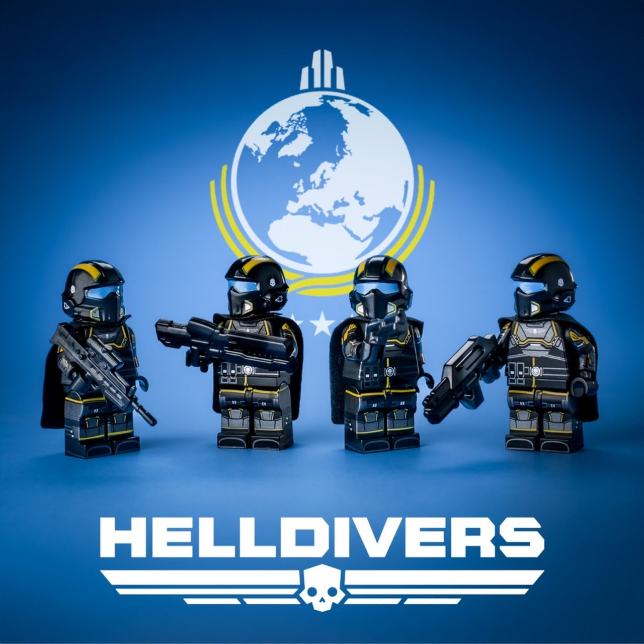 Helldivers Mini-Figures Set of 4